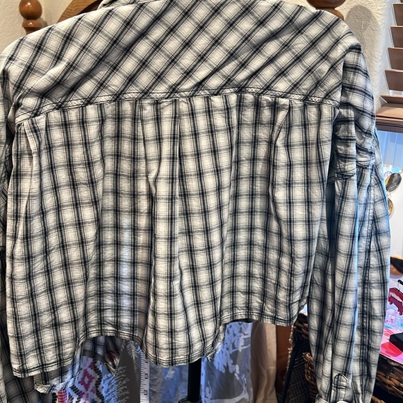 BDG by Urban Outfitters Corey Button Down Crop Plaid EUC! LIKE NEW!!! - Picture 14 of 15